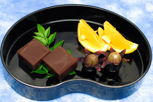 水羊羹・水菓子・煎茶セット